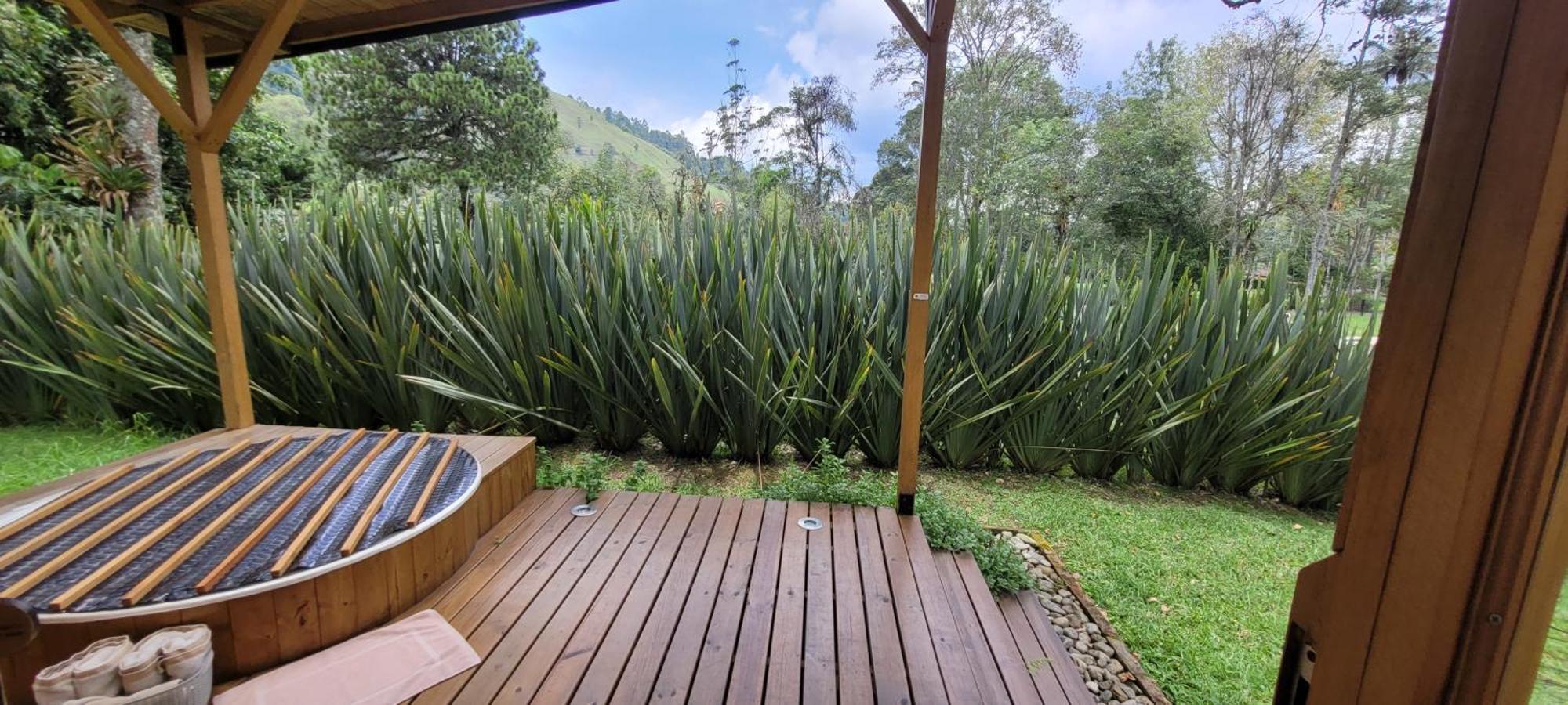 Exclusivo Cocora Con Jacuzzi Salento Quindio Villa Luaran gambar