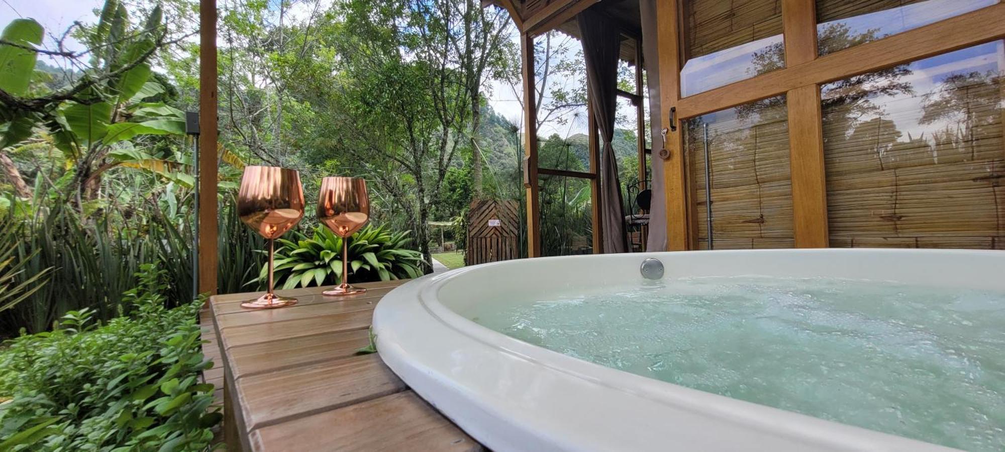 Exclusivo Cocora Con Jacuzzi Salento Quindio Villa Luaran gambar
