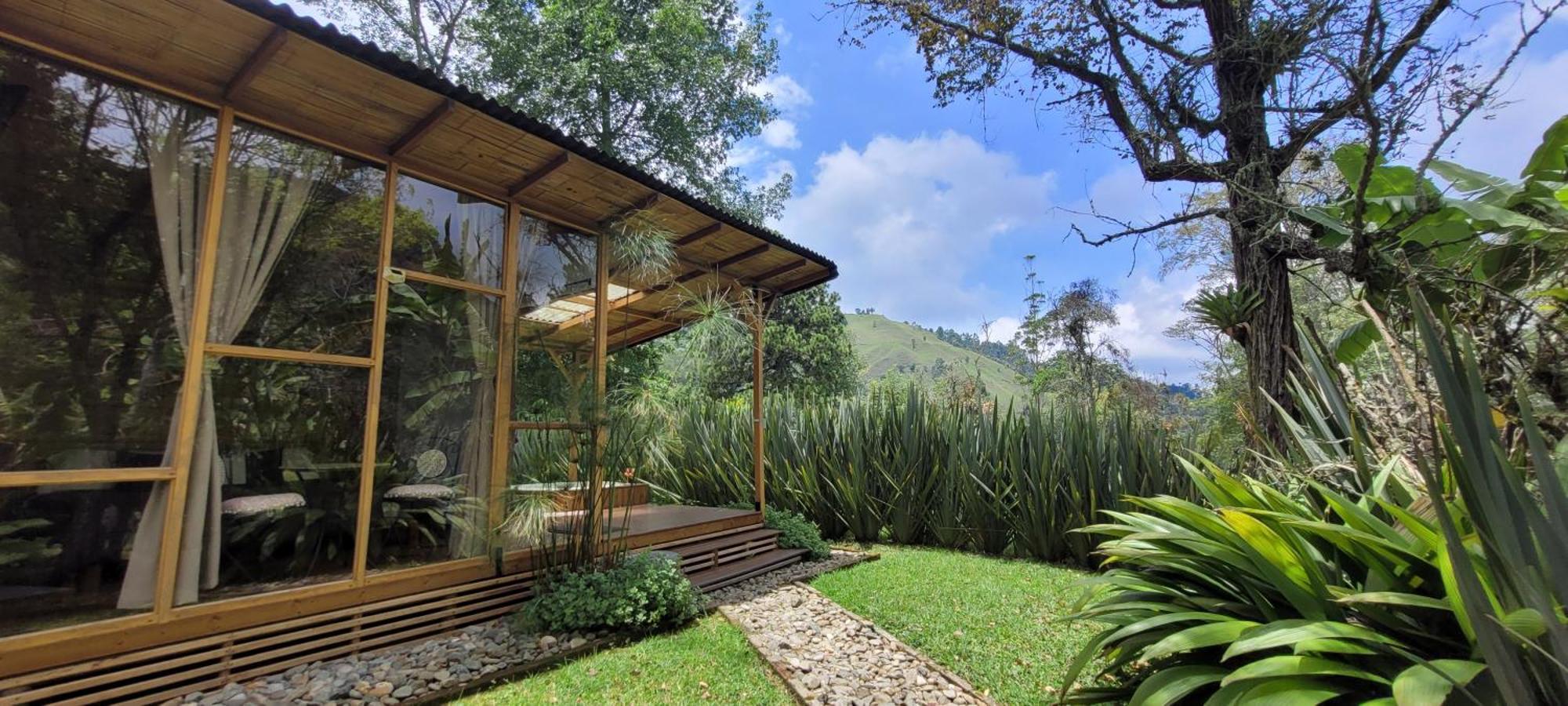 Exclusivo Cocora Con Jacuzzi Salento Quindio Villa Luaran gambar