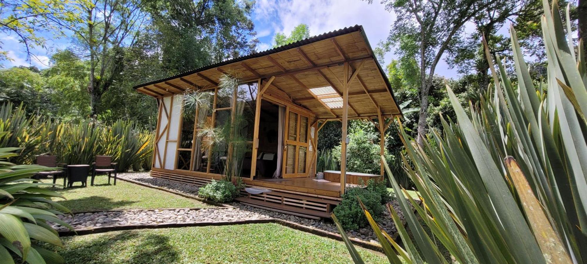 Exclusivo Cocora Con Jacuzzi Salento Quindio Villa Luaran gambar